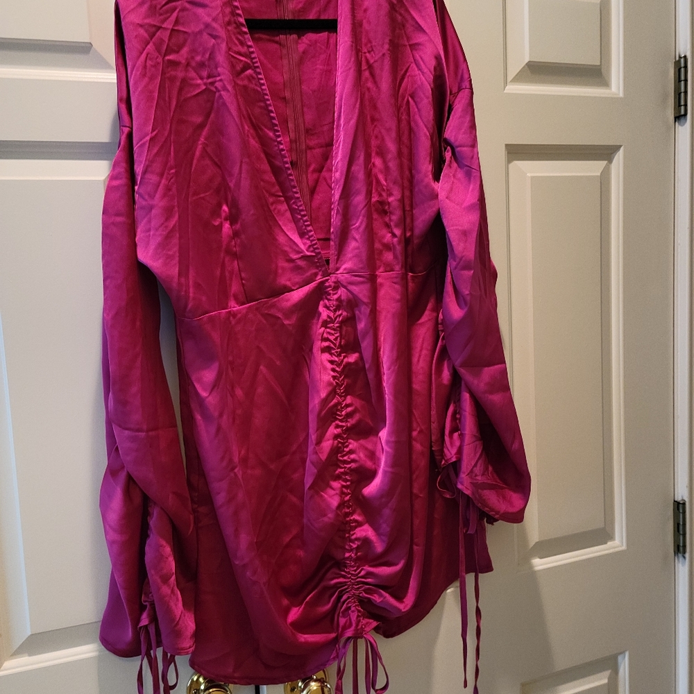 PLT Size 16 NWT Fuscia Dress